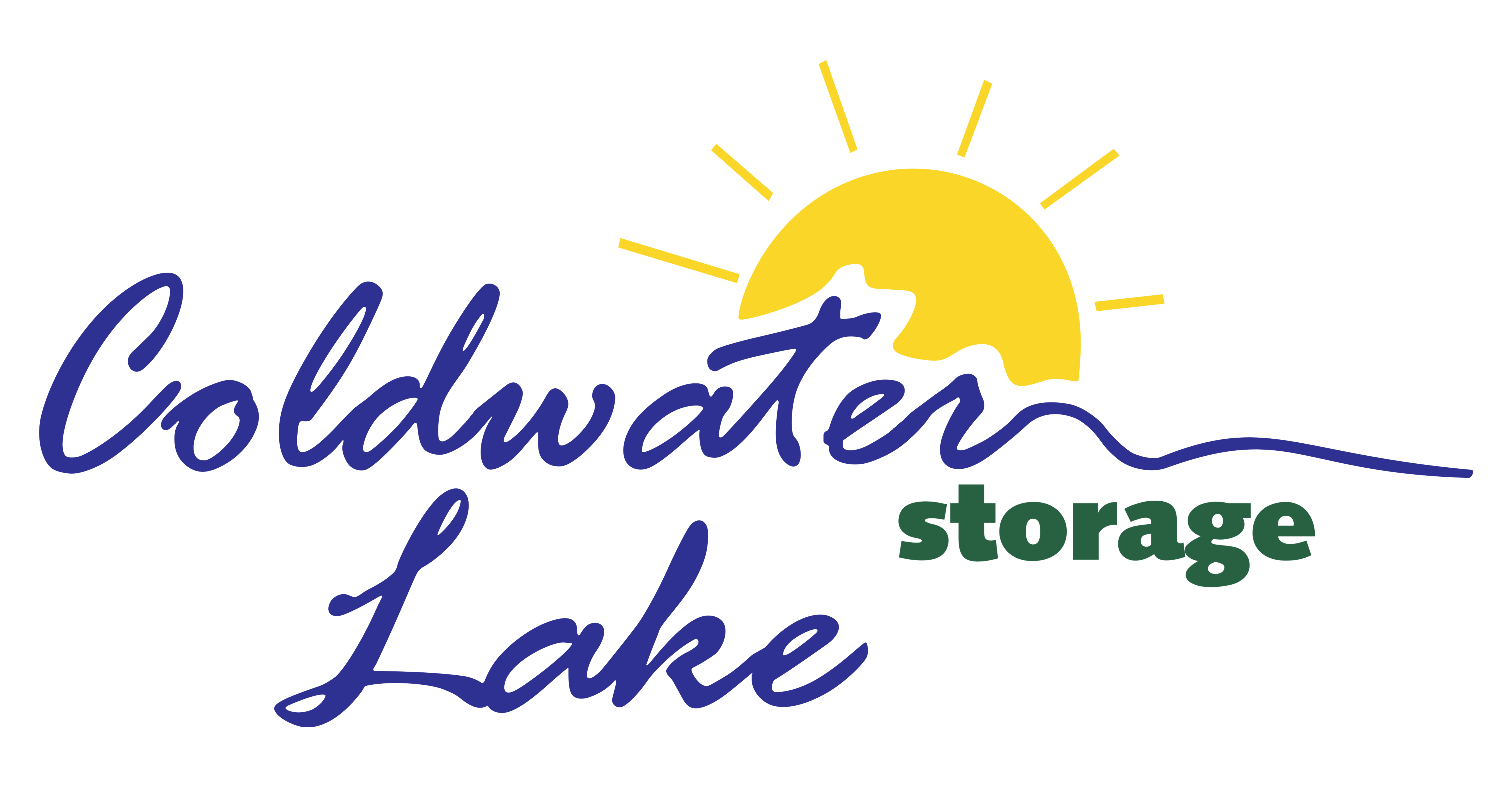 Coldwater Lake Storage Logo